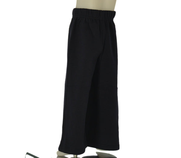 PANTALONE TUTA BIMBA ZIPPY  FELPATA PALAZZO ELASTICO COTONE ART.ZKGAP0401-26044