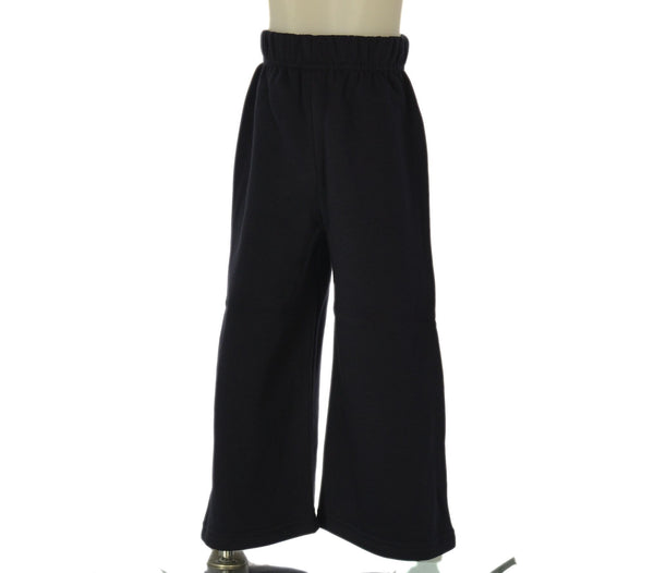 PANTALONE TUTA BIMBA ZIPPY  FELPATA PALAZZO ELASTICO COTONE ART.ZKGAP0401-26044