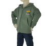 FELPA BAMBINO ZIPPY FELPATA CAPPUCCIO FULL ZIP TASCHE STAMPA ART. ZKBAP0201-26020