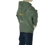FELPA BAMBINO ZIPPY FELPATA CAPPUCCIO FULL ZIP TASCHE STAMPA ART. ZKBAP0201-26020