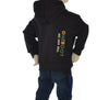 FELPA BAMBINO ZIPPY FELPATA CAPPUCCIO FULL ZIP TASCHE STAMPA ART. ZKBAP0201-26020