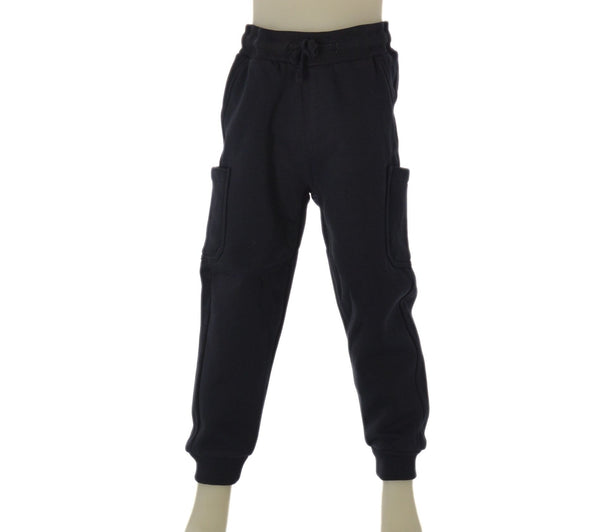 PANTALONE BIMBO ZIPPY FELPATP CARGO ELASTICO COULISSE COTONE ART. ZBBAP0401-26024