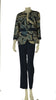 COMPLETO DONNA PERLA PANTALONE GIACCA BLUSA ELEGANTE ART. FRANCIA
