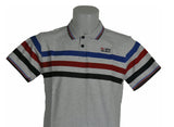 POLO UOMO PURO COTONE RIGHE BOTTONI MARCA LOSAN ART. 1082AA