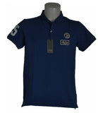 POLO UOMO MISTO COTONE BOTTONI LOGHI MARCA LOSAN ART. 1085AA
