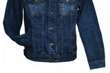 GIUBBETTO UOMO JEANS DENIM TASCHE BOTTONI COTONE MARCA X-CAPE ART. TORRES