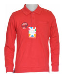POLO MANICA LUNGA BAMBINO TASCHINO POLSINI BOTTONI MARCA LOSAN ART. 923 1630AA