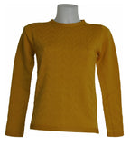 MAGLIONE DONNA GIROCOLLO LAVORRAZIONE PURA LANA MARCA GAIA B ART. 321
