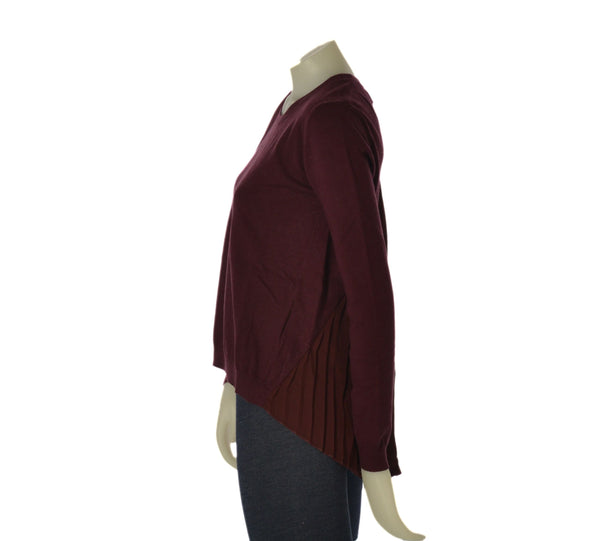 MAGLIONE DONNA GRIFFAI GIROCOLLO CON GEORGET E BOTTONE GIOIELLO ART. DGF7012
