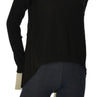 MAGLIONE DONNA GRIFFAI GIROCOLLO CON GEORGET E BOTTONE GIOIELLO ART. DGF7012