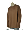 T-SHIRT UOMO MAXFORT TAGLIE OVER  MANICA LUNGA GIROCOLLO COTONE ART. P2707