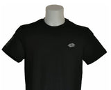 T-SHIRT UOMO MEZZA MANICA MISTO COTONE GIROCOLLO LOGO LOTTO ART. 21375 77 76