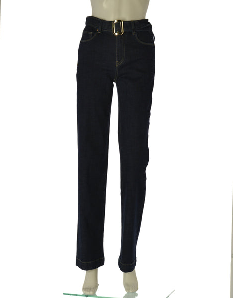JEANS DONNA FLAVIA COSTANTI PALAZZO ZIP BOTTONE CINTURA ELASTICIZZATI ART. FC9301