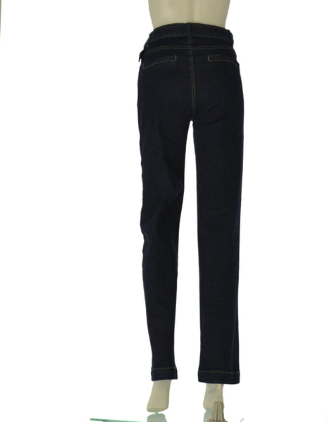 JEANS DONNA FLAVIA COSTANTI PALAZZO ZIP BOTTONE CINTURA ELASTICIZZATI ART. FC9301