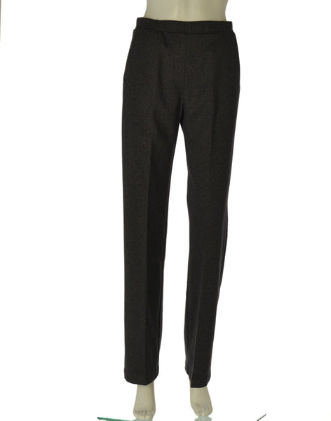 PANTALONE DONNA EMANUELA COSTA JERSEY PALAZZO ELASTICO TASCHE ART. 35896