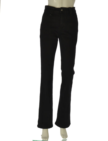 JEANS DONNA FLAVIA COSTANTI NERO A ZAMPA TASCHE FRANCESE ART. FC9320
