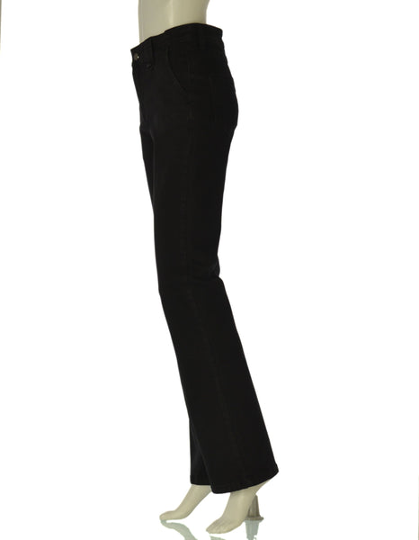 JEANS DONNA FLAVIA COSTANTI NERO A ZAMPA TASCHE FRANCESE ART. FC9320