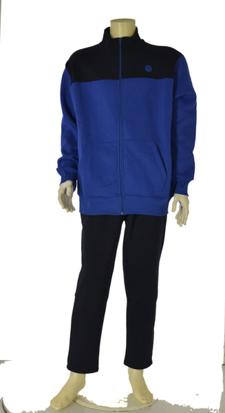 TUTA UOMO MAXFORT TAGLIE OVER FELPATA FELPA FUL ZIP PANTALONE ART. CUSNA
