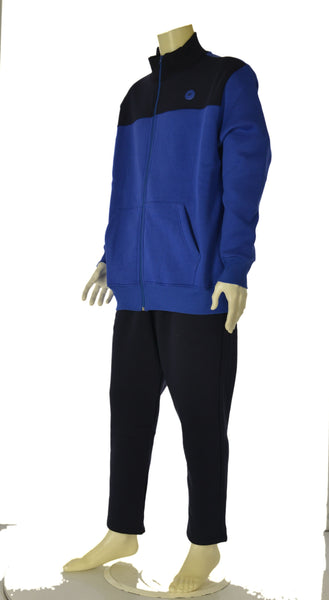 TUTA UOMO MAXFORT TAGLIE OVER FELPATA FELPA FUL ZIP PANTALONE ART. CUSNA