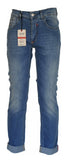 JEANS UOMO 5 TASCHE REGULAR FIT ZIP BOTTONE MARCA X-CAPE ART. ETHAN