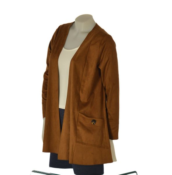 SPOLVERINO DONNA PERLA ECOPELLE DAINETTO SFODERATO  ART. 26685 KATIA