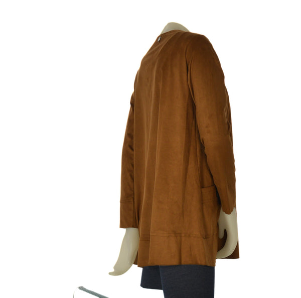 SPOLVERINO DONNA PERLA ECOPELLE DAINETTO SFODERATO  ART. 26685 KATIA