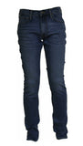 JEANS UOMO ELASTICIZZATO SLIM FIT TASCHE ZIP MARCA LEE ART. LUKE L719KNER