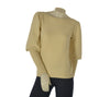 MAGLIONE DONNA GRIFFAI MANICHE PALLONCINO MICRO PAILLETTES VISCOSA ART. DGF6950