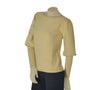 MAGLIONE DONNA GRIFFAI MANICHE PALLONCINO MICRO PAILLETTES VISCOSA ART. DGF6950