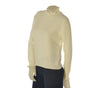 MAGLIONE DONNA GRIFFAI COLLO LUPETTO CON RICCETTI MICRO PAILLETTES VISCOSA ART. DGF6951