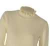 MAGLIONE DONNA GRIFFAI COLLO LUPETTO CON RICCETTI MICRO PAILLETTES VISCOSA ART. DGF6951