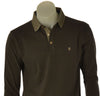 POLO UOMO COVERI MANICA LUNGA CALDO COTONE POLSINI ART. PL5254