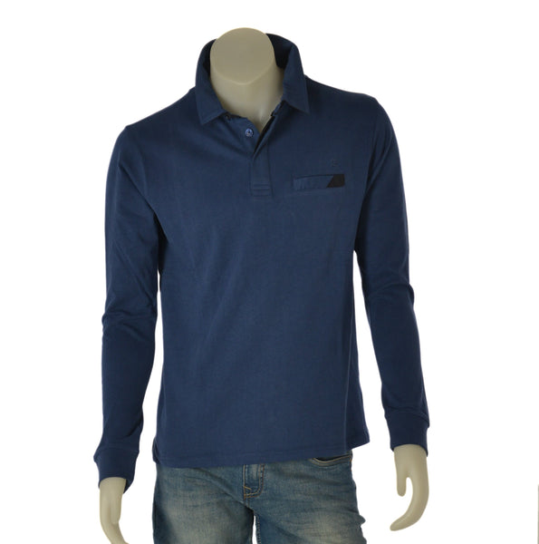 POLO UOMO COVERI MANICA LUNGA TASCHINO  CALDO COTONE ART. PL5255