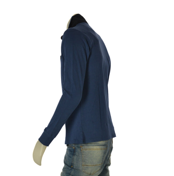 POLO UOMO COVERI MANICA LUNGA TASCHINO  CALDO COTONE ART. PL5255