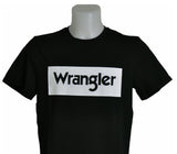 T-SHIRT UOMO PURO COTONE STAMPA LOGO MARCA WRANGLER ART. 742F