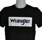 T-SHIRT UOMO PURO COTONE STAMPA LOGO MARCA WRANGLER ART. 742F