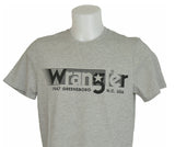 T-SHIRT UOMO PURO COTONE  STAMPA LOGO MARCA WRANGLER ART. W7D2FQ