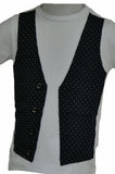 T-SHIRT BAMBINO EFFETTO GILET APPLICATO MARCA YOURS ART. Y8035