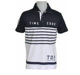 POLO RAGAZZO PURO COTONE FANTASIA A RIGHE MARCA YOURS ART. B4046