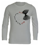 MAGLIA RAGAZZA GIROCOLLO FIOCCO STAMPA PURO COTONE MARCA YOURS ART. Y6008