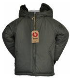 GIUBBINO IMBOTTITO TASCHE CAPPUCCIO RIGHE ZIP BAMBINO MARCA YOURS ART. B1835