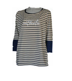 MAGLIA DONNA ELEGANTE RIGATA MANIC ALUNGA MARCA GAIA B ART. 102