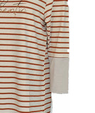 MAGLIA DONNA ELEGANTE RIGATA MANIC ALUNGA MARCA GAIA B ART. 102