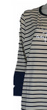 MAGLIA DONNA ELEGANTE RIGATA MANIC ALUNGA MARCA GAIA B ART. 102
