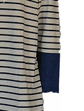 MAGLIA DONNA ELEGANTE RIGATA MANIC ALUNGA MARCA GAIA B ART. 102