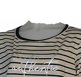MAGLIA DONNA ELEGANTE RIGATA MANIC ALUNGA MARCA GAIA B ART. 102