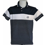 POLO UOMO RIGHE PURO COTONE BOTTONI MARCA LOSAN ART. 1074AL