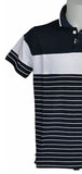 POLO UOMO RIGHE PURO COTONE BOTTONI MARCA LOSAN ART. 1074AL