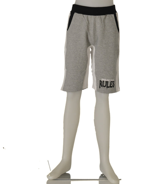 BERMUDA RAGAZZO TASCHE COULISSE STAMPA MARCA BM ART.AY3559