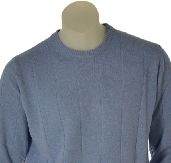 MAGLIONE UOMO SPORTING GIROCOLLO COSTE LARGHE LANA ART. 3830/80